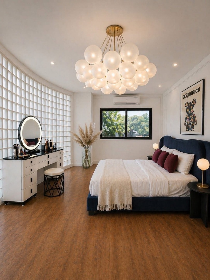 ✨𝐋𝐮𝐱𝐮𝐫𝐲 𝐒𝐢𝐧𝐠𝐥𝐞 𝐇𝐨𝐮𝐬𝐞 : 3-story detached house for rent near The Nine Towers Rama 9 